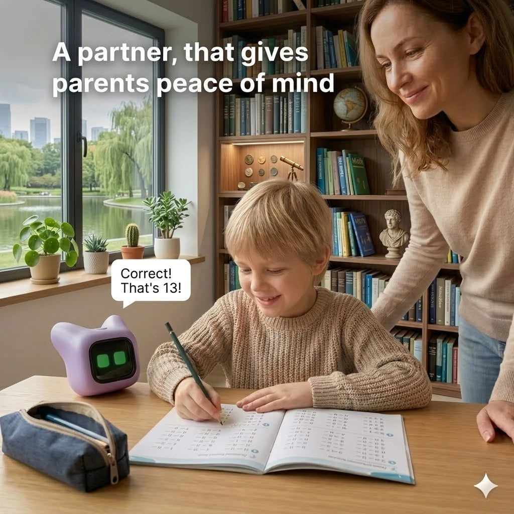 Smart Pet AI Robot — Deepseek AI Chatbot, Emotional Interaction & Holiday Gift