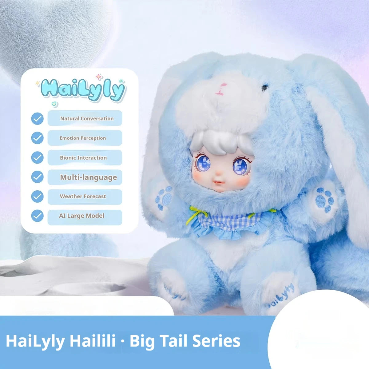 HaiLyly AI Smart Robot — Emotional Companion with Touch & Wireless Interaction