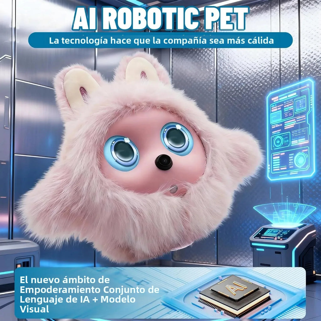 AI Smart Robotic Pet — ChatGPT & Deepseek AI, Touch Sensing & LCD Screen