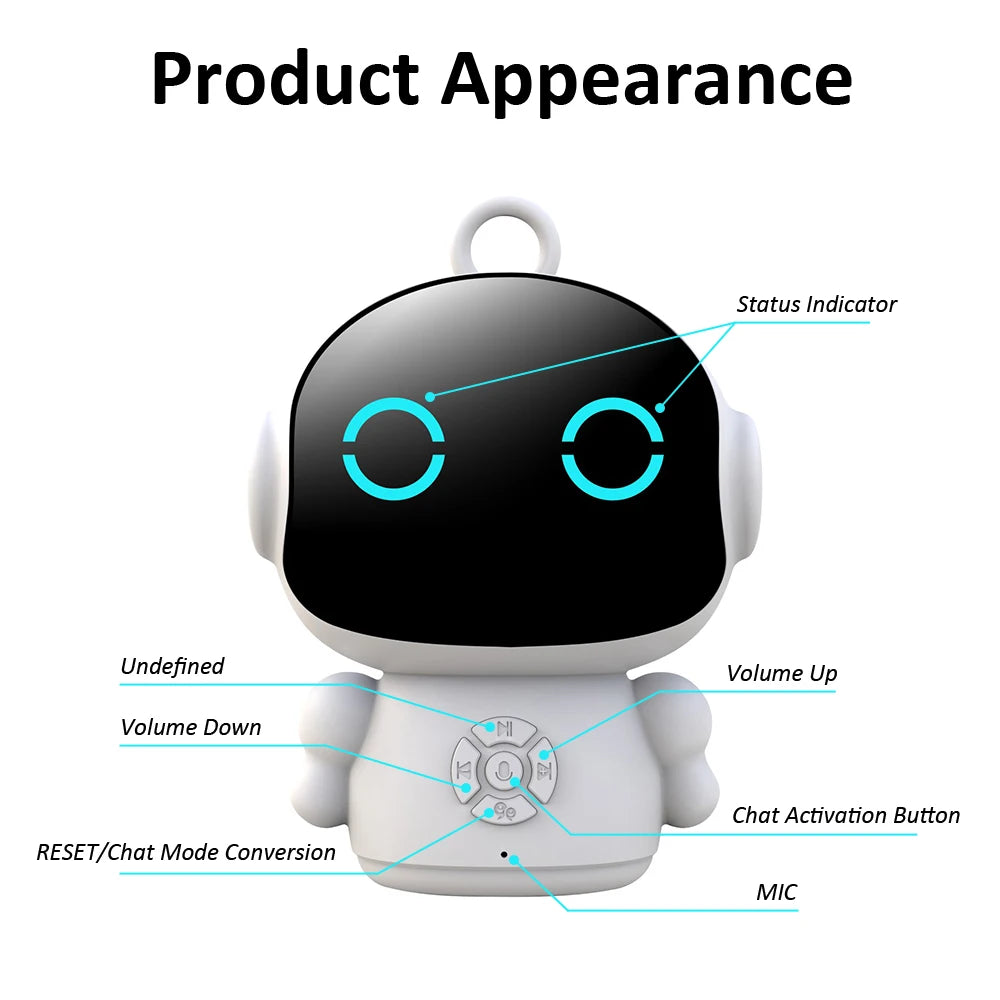 Tuya Smart AI Educational Robot — Wi-Fi, Speech Recognition & Interactive Learning