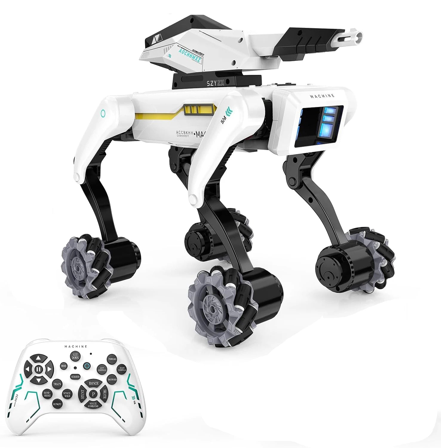 AI RC Robot Dog — Voice Dialogue, APP Control, Singing & Dancing