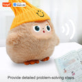 AI Plush Toy — Smart Voice, LED Eyes & Tuya App — Rechargeable E-Pet Companion
