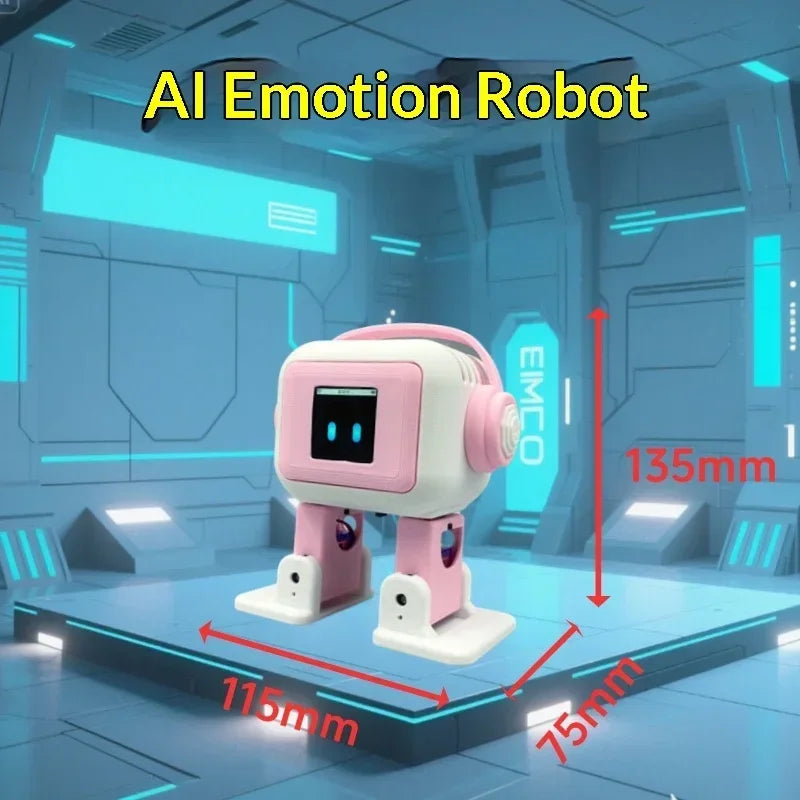New AI EMO Robot ESP32-S3 — Interactive Chat, Dancing & Emotional Companionship