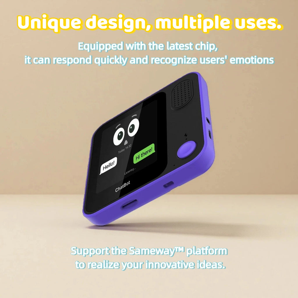 AI Voice Robot Companion — Multilingual Chatbot, HD Screen & GPT Privacy Protection