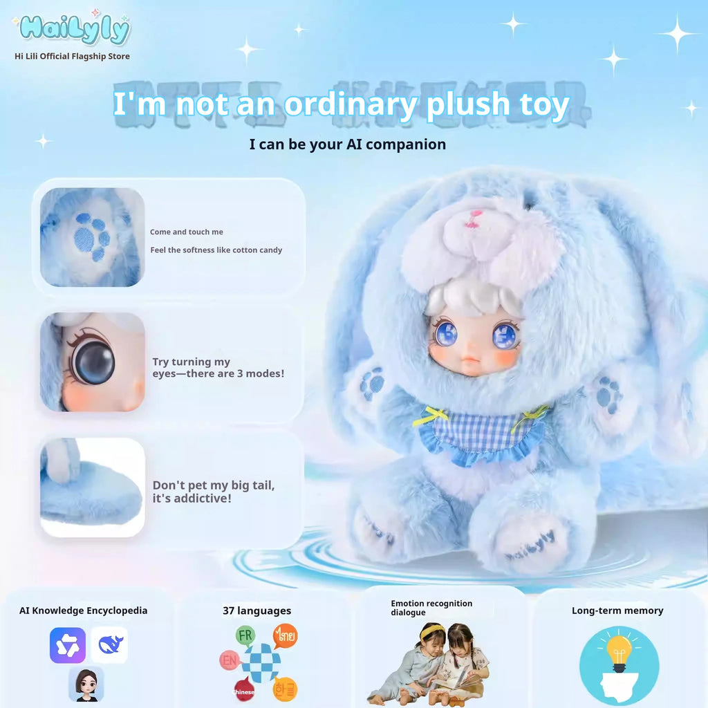 HaiLyly AI Smart Robot — Emotional Companion with Touch & Wireless Interaction