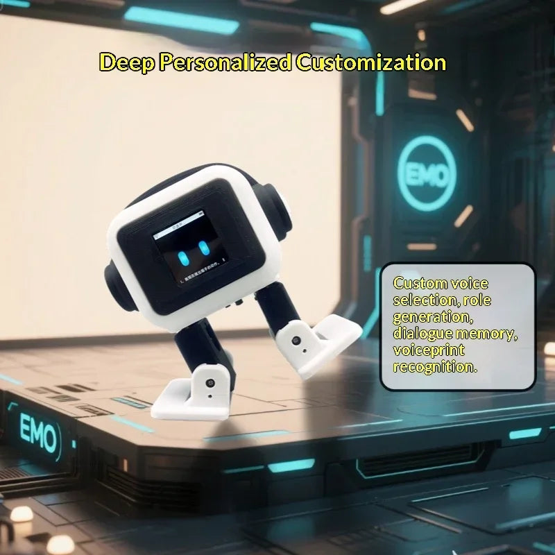 New AI EMO Robot ESP32-S3 — Interactive Chat, Dancing & Emotional Companionship