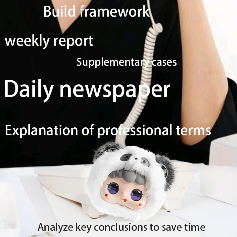 Jopark Smart AI Plush Robot Pet — Voice Conversation & Tuya App Control