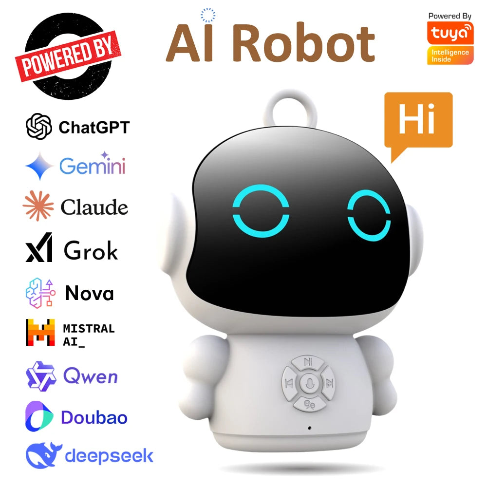 Tuya Smart AI Educational Robot — Wi-Fi, Speech Recognition & Interactive Learning