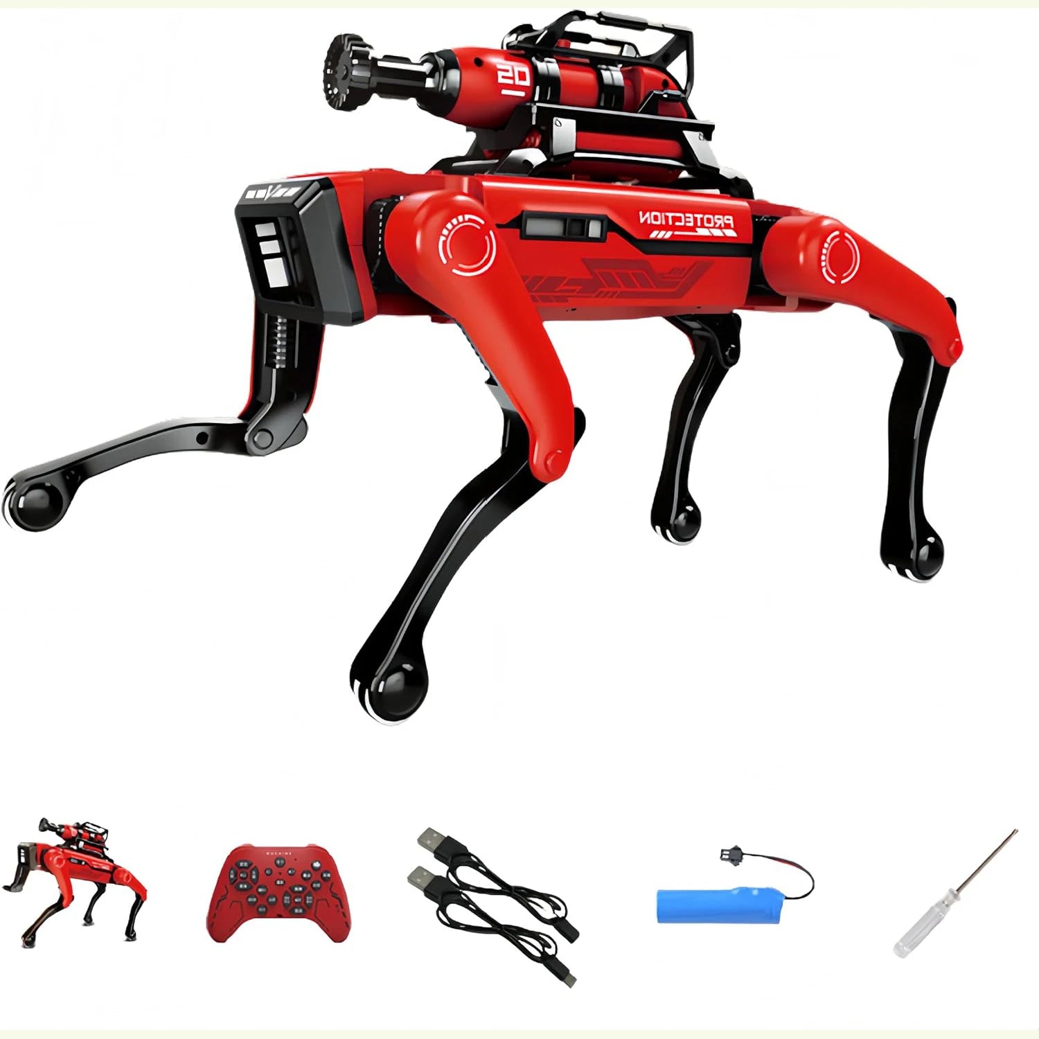 AI RC Robot Dog — Voice Dialogue, APP Control, Singing & Dancing