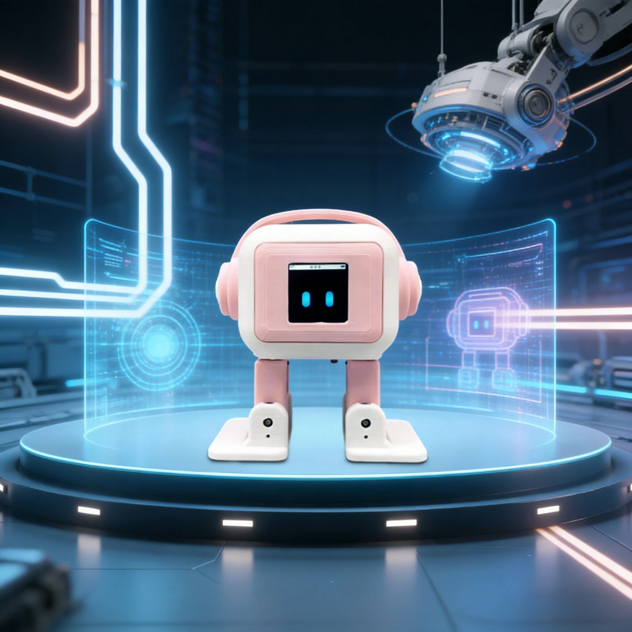 New AI EMO Robot ESP32-S3 — Interactive Chat, Dancing & Emotional Companionship